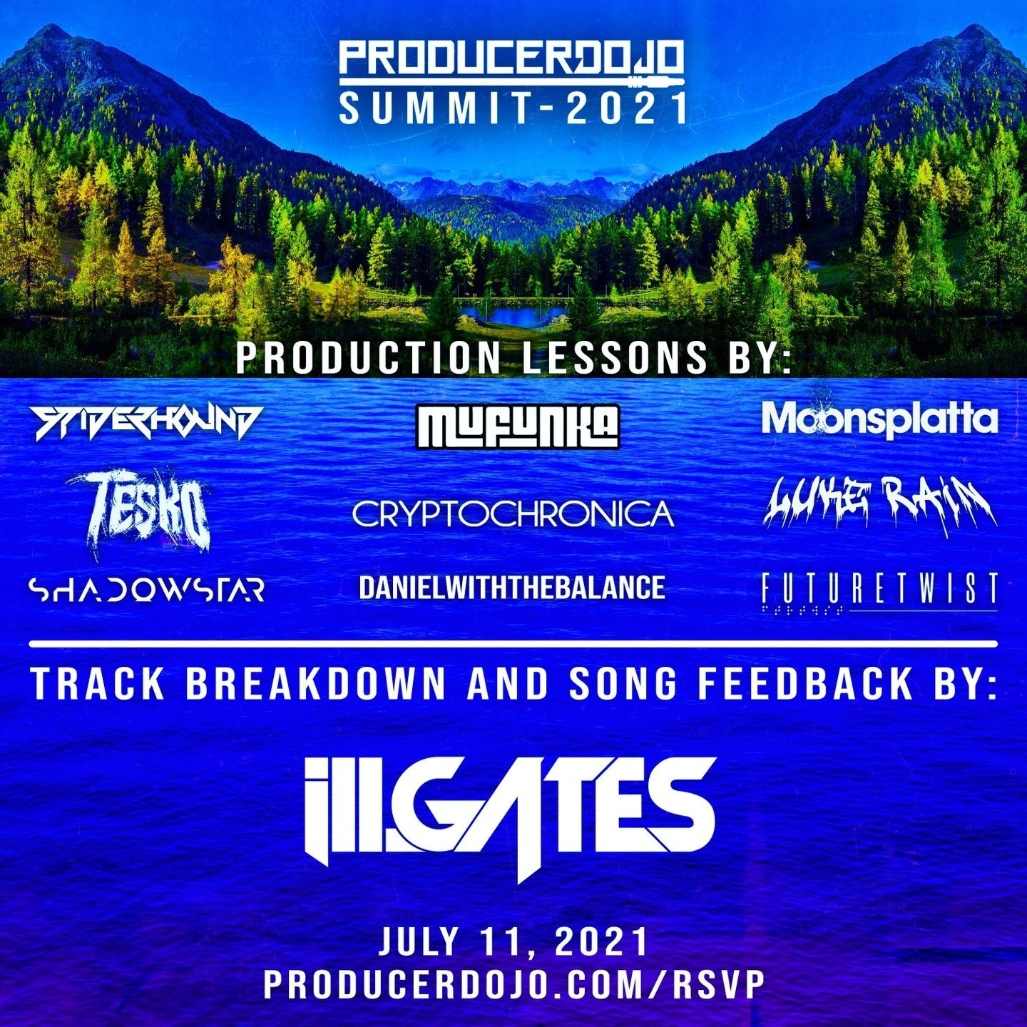 EDM livestream The Summit Producer Dojo