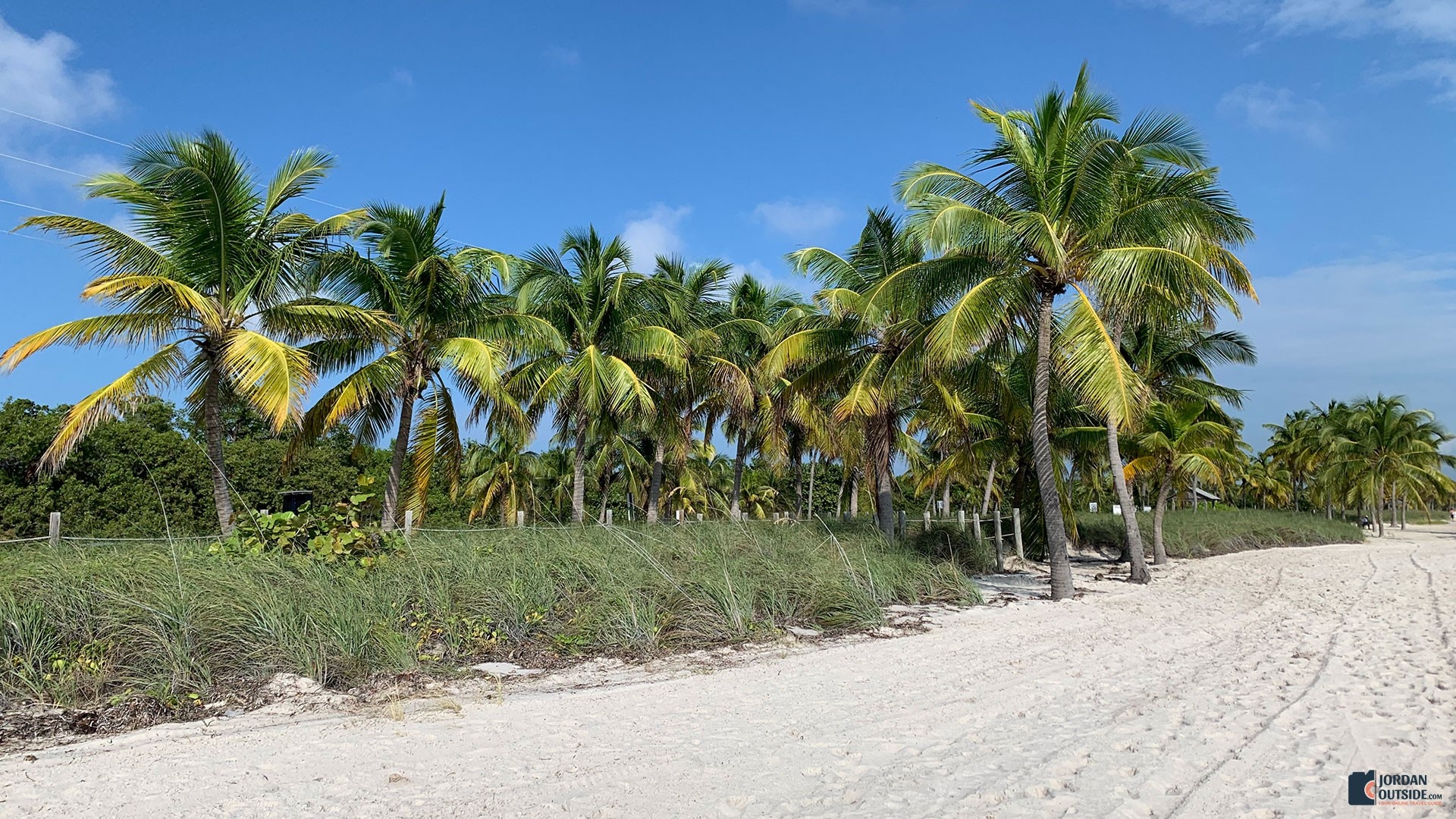 Smathers Beach in Key West, Florida